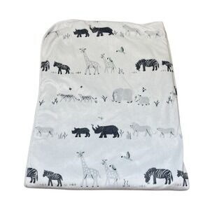 Cloud Island Baby Blanket Quilt Safari Elephant Giraffe Zebra Target Sherpa
